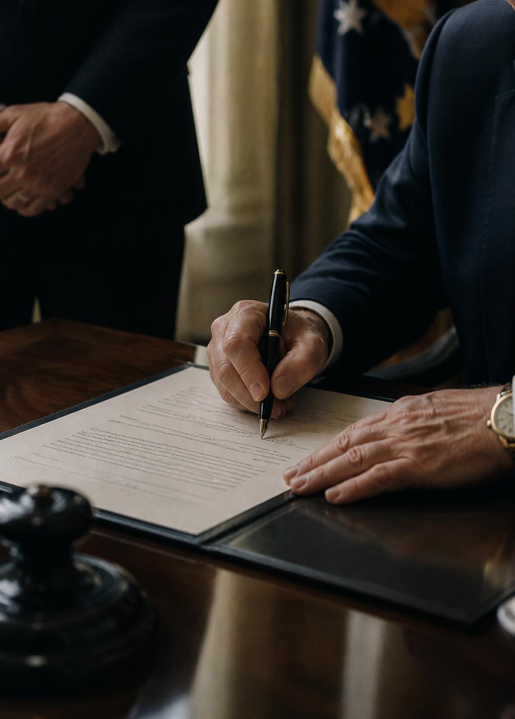 Signature, bilateral agreement